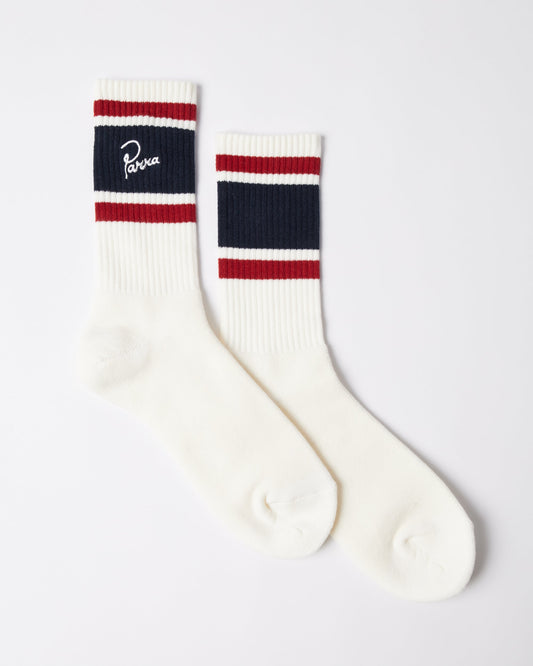 Signature striped crew socks