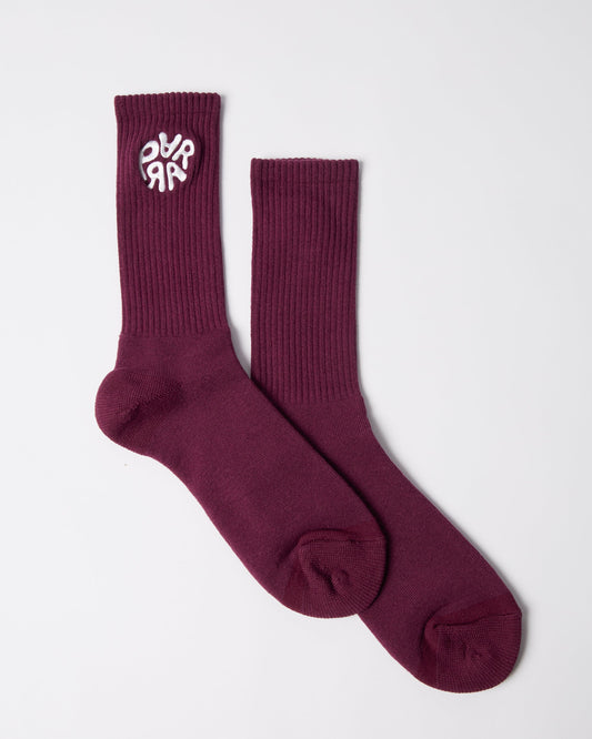 1976 logo crew socks