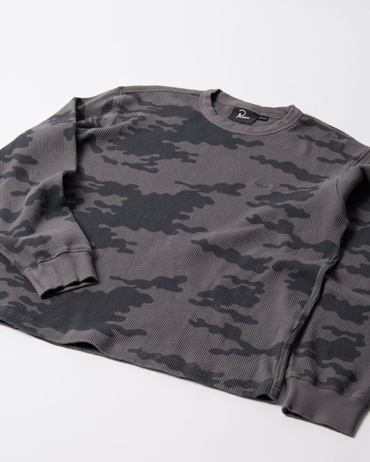 Camo woofles long sleeve t-shirt